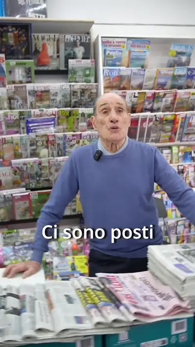 Interno della Cartoleria Tosi a Prato